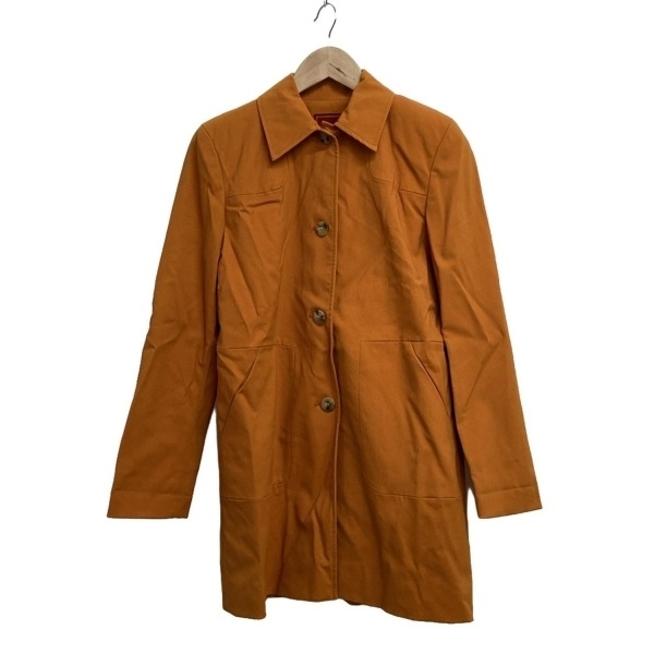 コールハーン COLE HAAN サイズXXS XS - オレンジ レディース 長袖/春/秋 コート拍卖