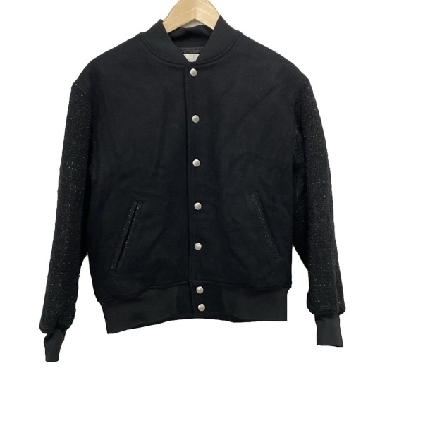 ロアーガンズ roarguns ブルゾン サイズ1 S - 黒 メンズ 長袖/ツイード/秋・冬物 美品 ジャケット拍卖