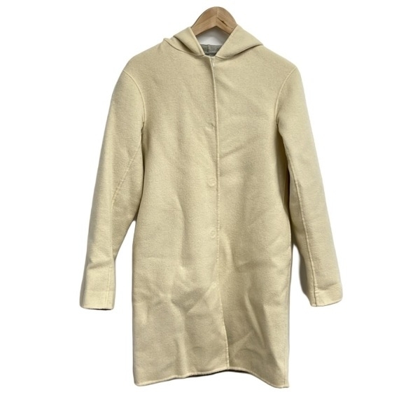 セオリー theory サイズP/TP - アイボリー×グレー レディース 長袖/春/秋 コート拍卖