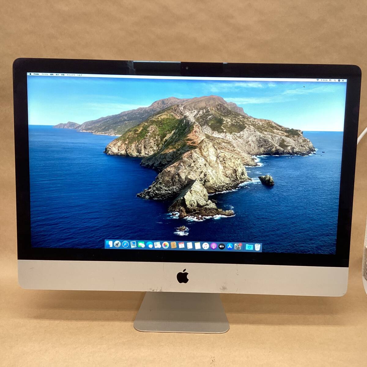 【2501289231-4】 アップル IMACCI5-3200 CI5(4570)-3.2GHZ 16GB 1000GB 27インチ CATALINA10.15 2013 A1419 BLT カメラ KB(WIN)・MU付拍卖
