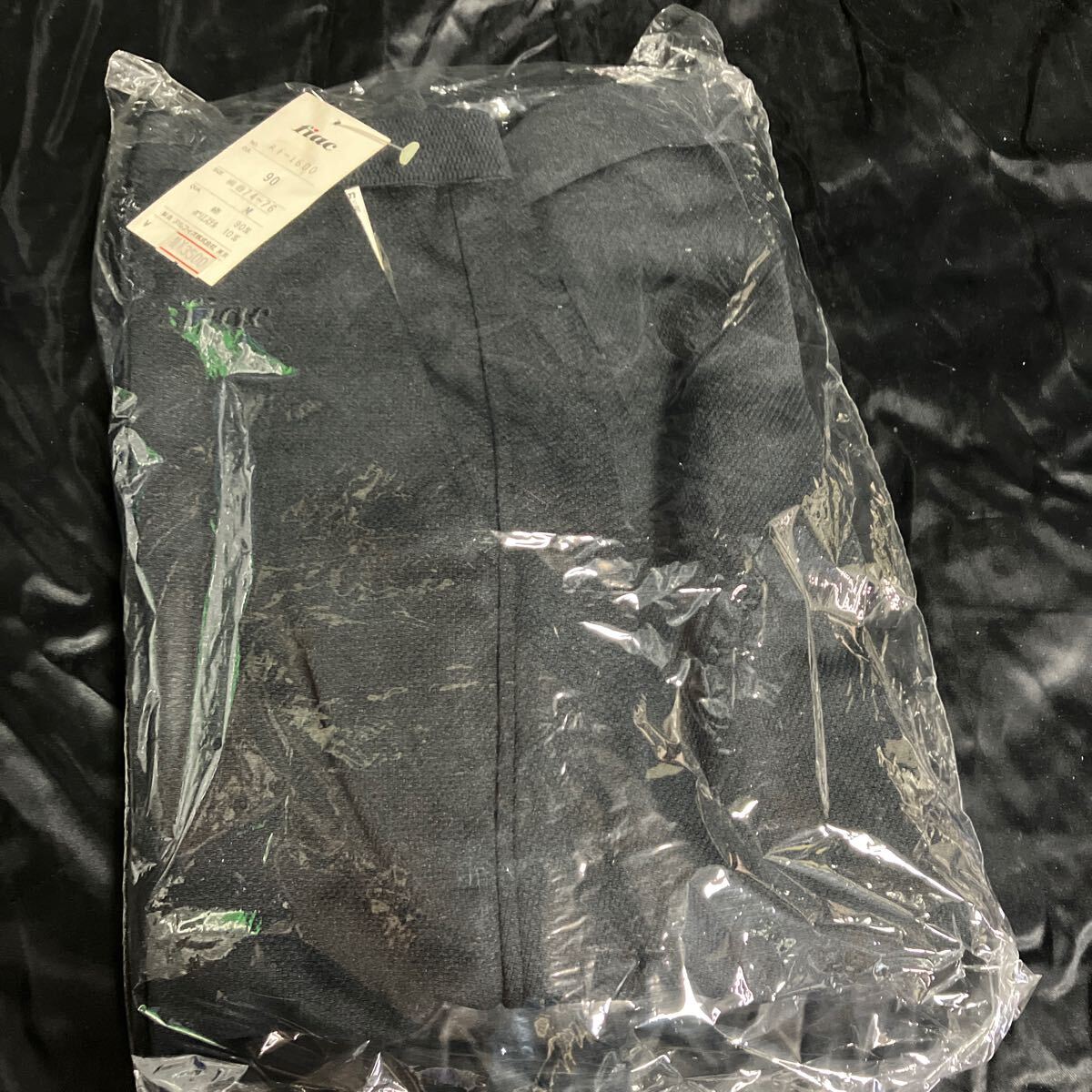 fiac AF-1600 ストレートパンツ ブラック Mサイズ ビンテージ品 拍卖