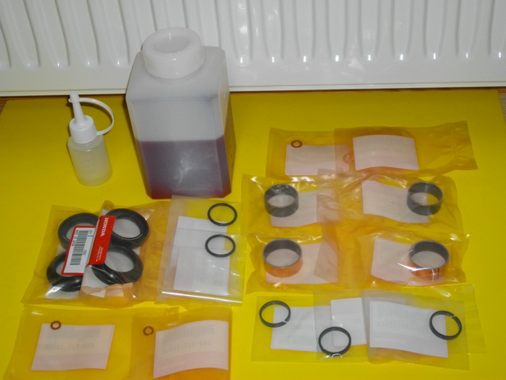 フロントフォークOHキット VT16 VT250FC VT250FE VT250ZE VT250F2F MC08 ホンダ 純正新品拍卖