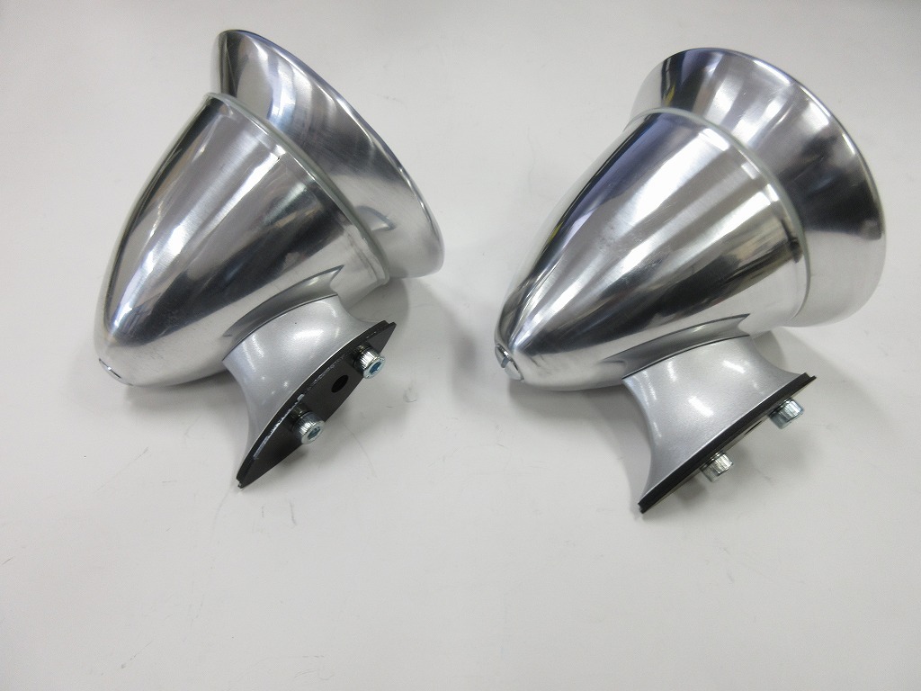 ウォールプレスタイプ未使用 BMC MINI ミニクーパー 英国車 旧車 ポリッシュ 2個 SET拍卖