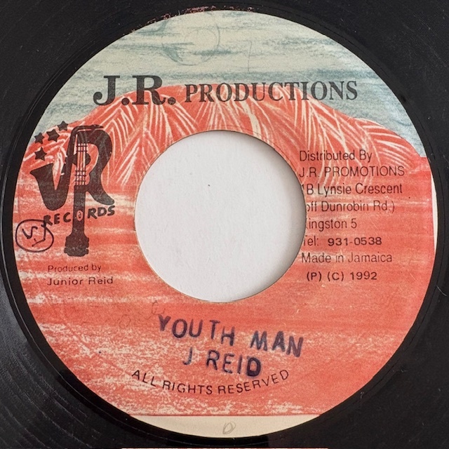 試聴 / JUNIOR REID / YOUTH MAN /Here I Come Riddim/Reggae/Dancehall/'92/big hit !!/7inch/1063拍卖