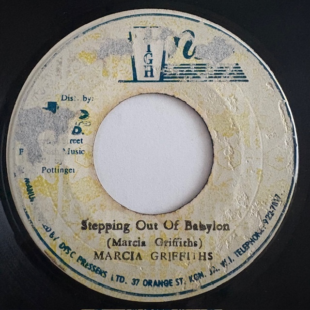 試聴 / MARCIA GRIFFTHS / STEPPING PUT OF BABYLON /High Note/Reggae/Roots/big hit !!/7inch/1069拍卖
