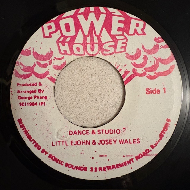 試聴 / LITTLE JOHN & JOSEY WALES / DANCE & STUDIO /First Cut Is The Deepest Riddim/Reggae/Dancehall/'84/big hit !!/7inch/1084拍卖