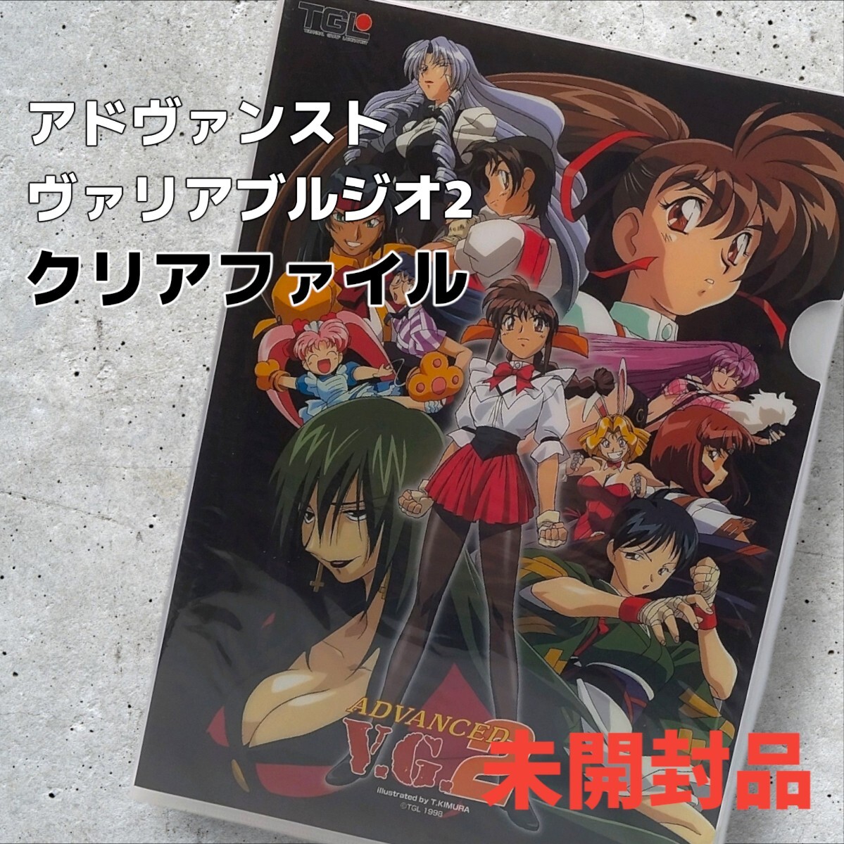 ADVANCED V.G.2 アドヴァンスト ヴァリアブルジオ 2 クリアファイル A4 未開封 木村貴宏拍卖