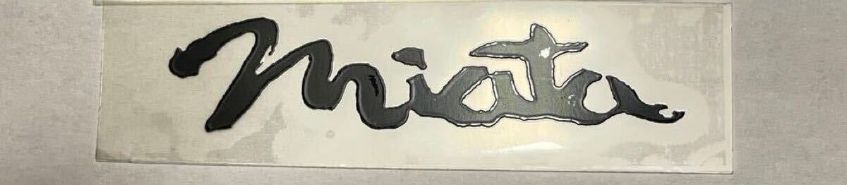 MX-5 Miata roadster 切り文字ステッカー 1枚 NA NB NC ND MAZDA マツダ ロードスター拍卖