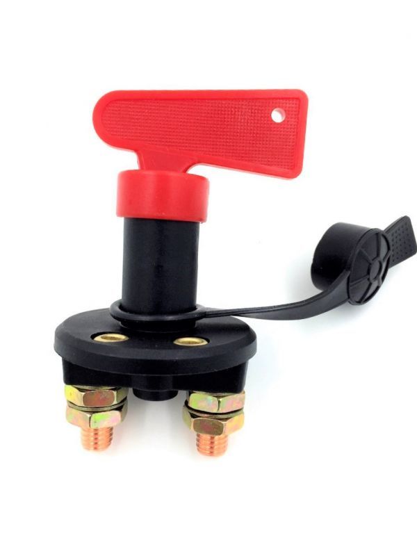 2極 キルスイッチ 12V 200A ノブ脱着可能 送料350円 バッテリー ON/OFF 切り変え 汎用 車拍卖