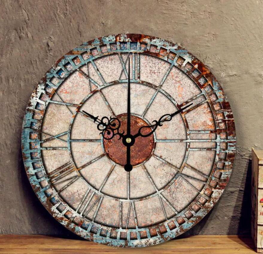 新作人気品壁掛け時計 アンティーク モダン シック 大型拍卖