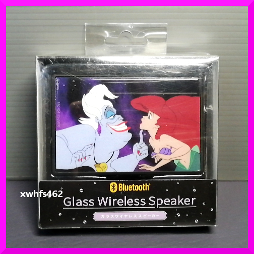 新品即決 Disney リトルマーメイド Bluetooth ガラス ワイヤレス スピーカー アリエル&アースラ ディズニーストア限定 ブルートゥース zak拍卖