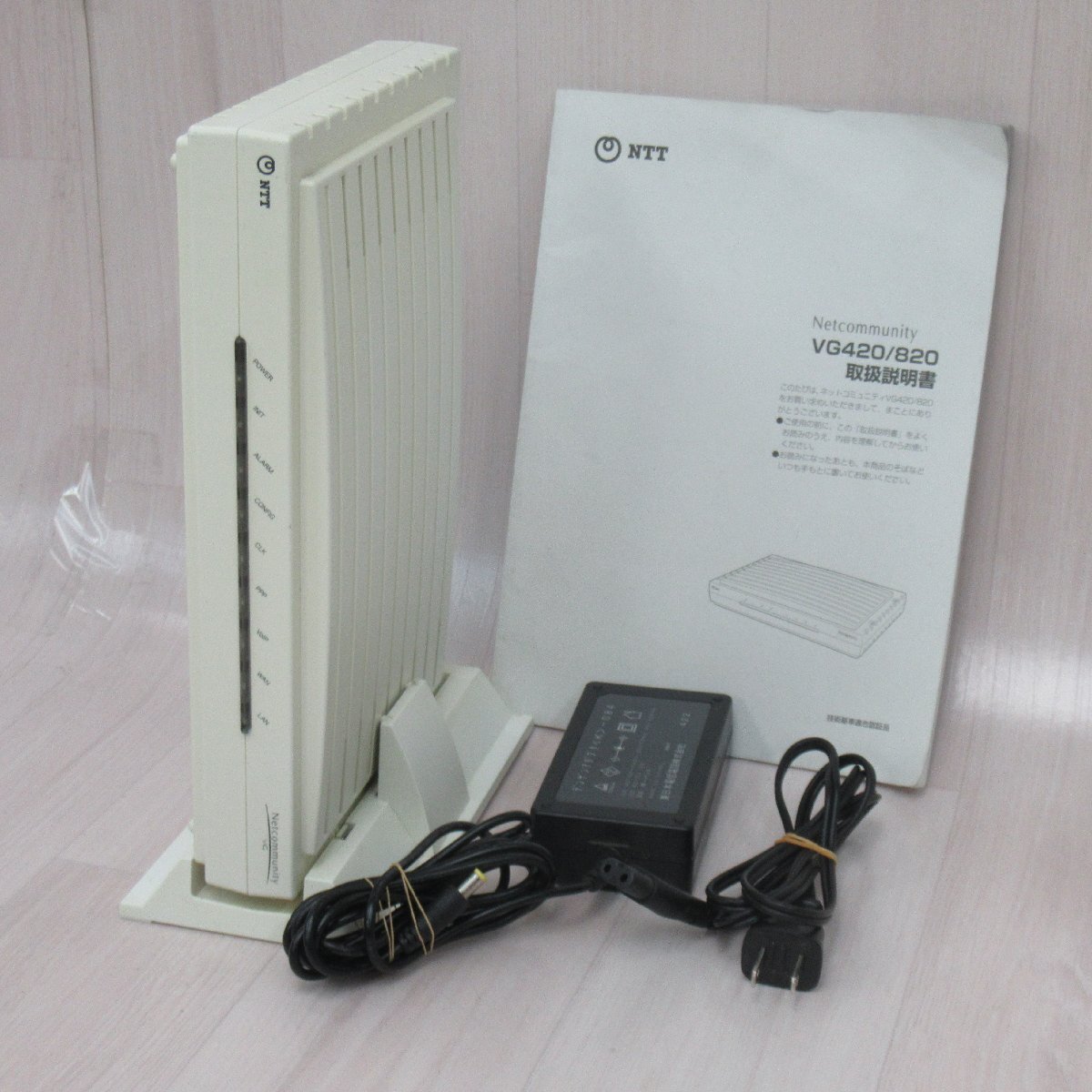 NTT VG820I-E ゲートウェイSX(1) 東06年製 Ver.8.0.0.0 Netcommunity ISDN ひかり電話 ゲートウェイ装置 保証有 ZU1 16683#拍卖