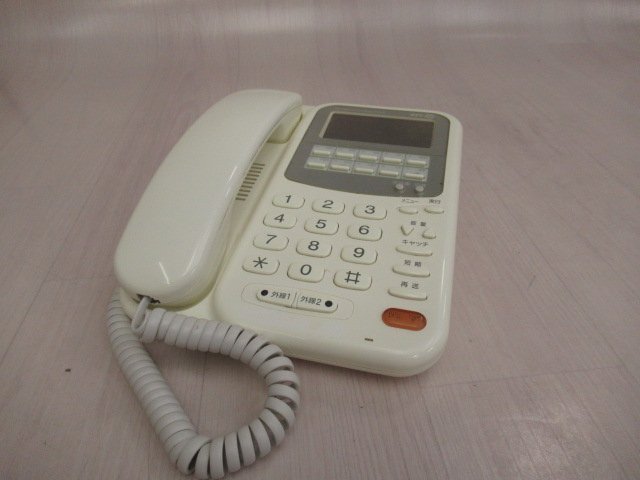 NTT VX2-TEL(ヒョウジュン2)(W) レカム 保証有 ZP2 18658※拍卖