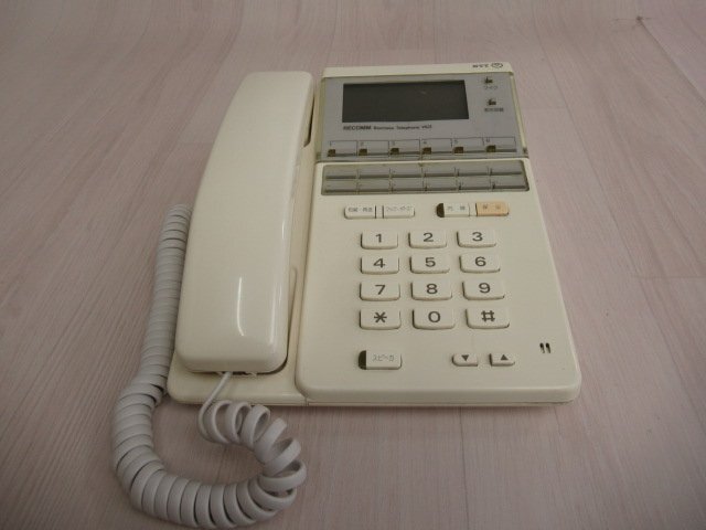 ▲NTT レカム VS-6DSTEL-2 VSⅡ 表示器付電話機 保証有 ZP2 18671※拍卖