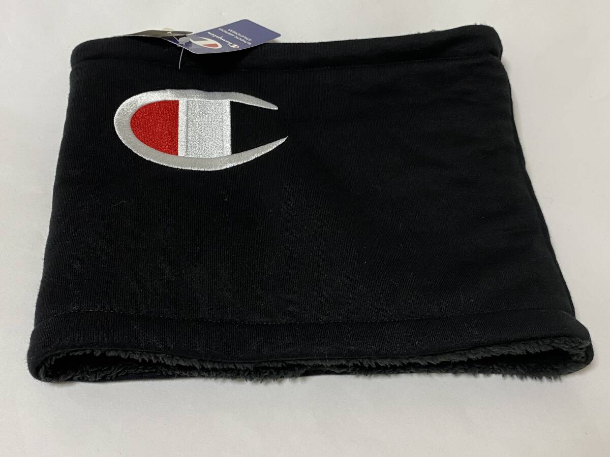 Champion チャンピオン ネックウォーマー NECKWARMER ブラック 展示未使用品拍卖