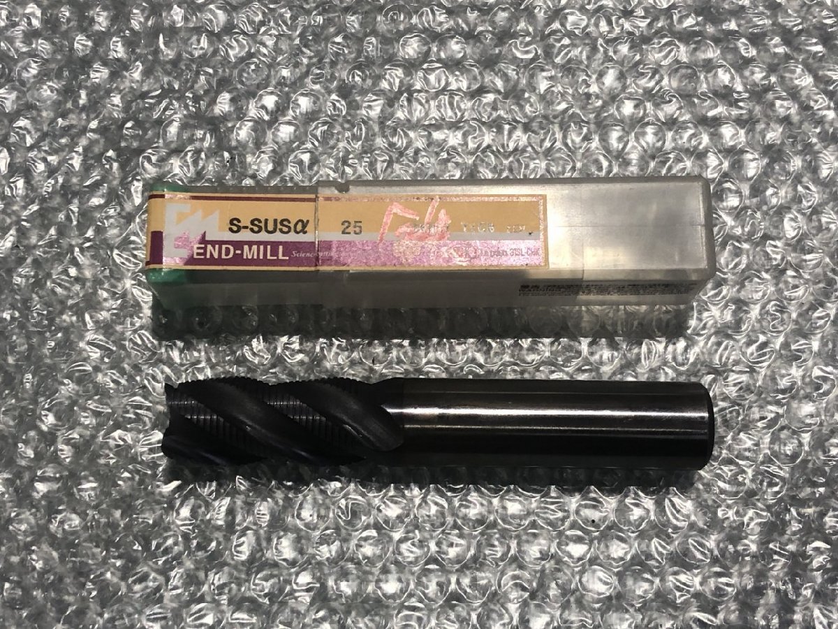 TR250028 S&K/三興製作所 4枚刃/スクエア/エンドミル SKH57シリーズ φ25拍卖