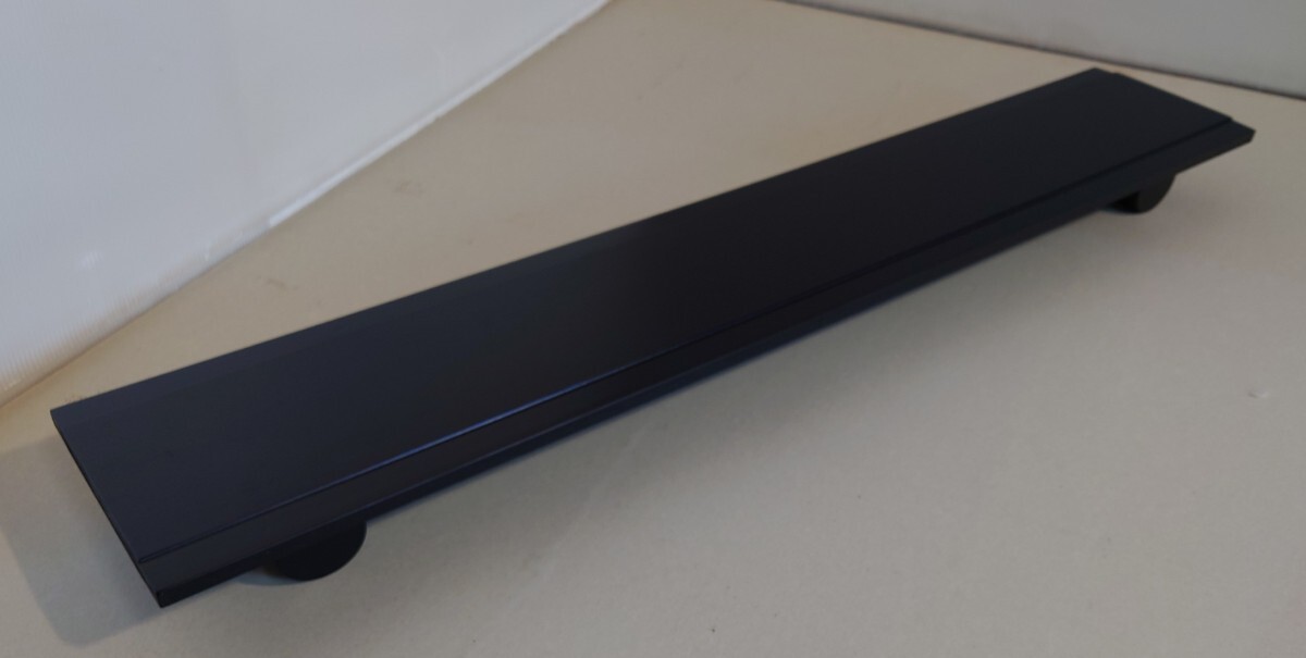 #お飾り台 #観葉植物 フィギュア 小物等 飾り台 ブラック サイズ(約cm)W82x D 14.5xH5.5 シンプルブラック台 1台限定拍卖