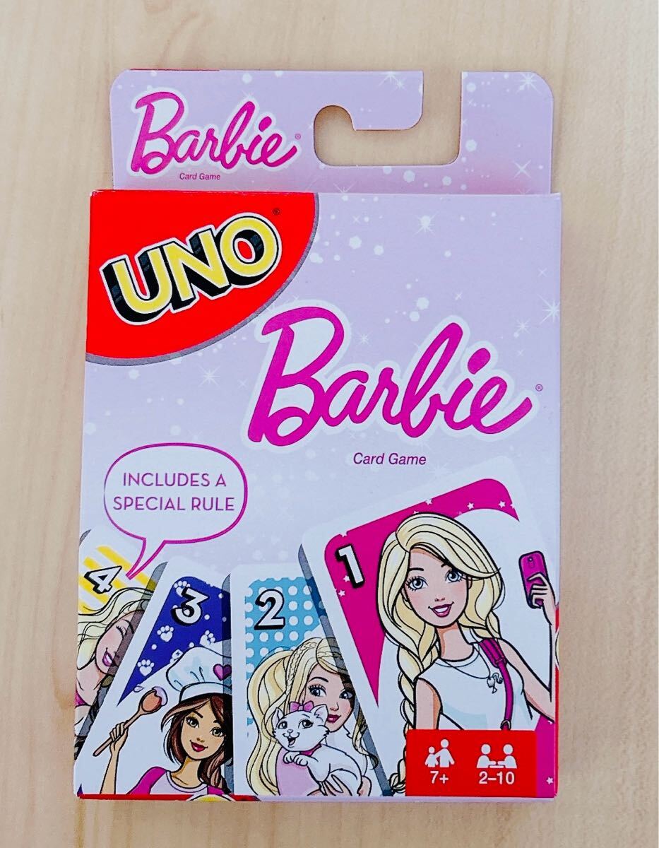 新品未開封 UNO Barbie ウノ カードゲーム バービー拍卖