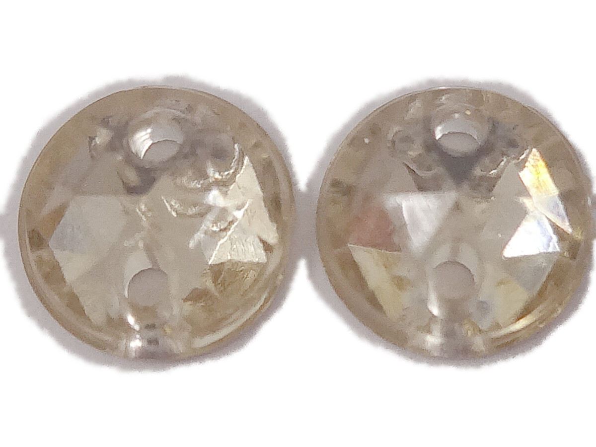 キラリ手芸部 No.3803ビジュー パーツ 手芸用 ソーオン ストーン(アクリル)黄色(イエロー)0.5×0.5cm_30個入り拍卖