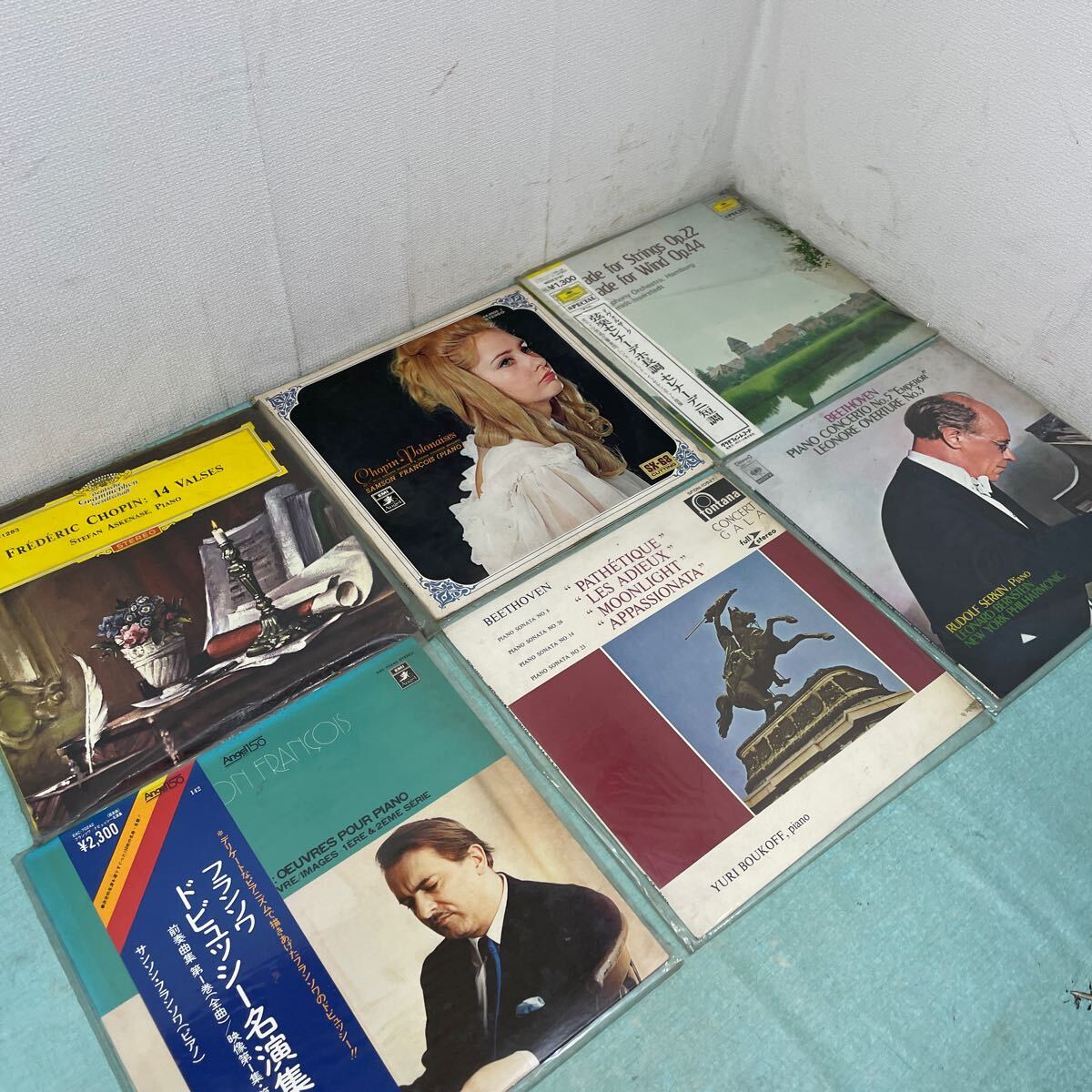 クラシック ショパン LP レコード 6枚セット拍卖
