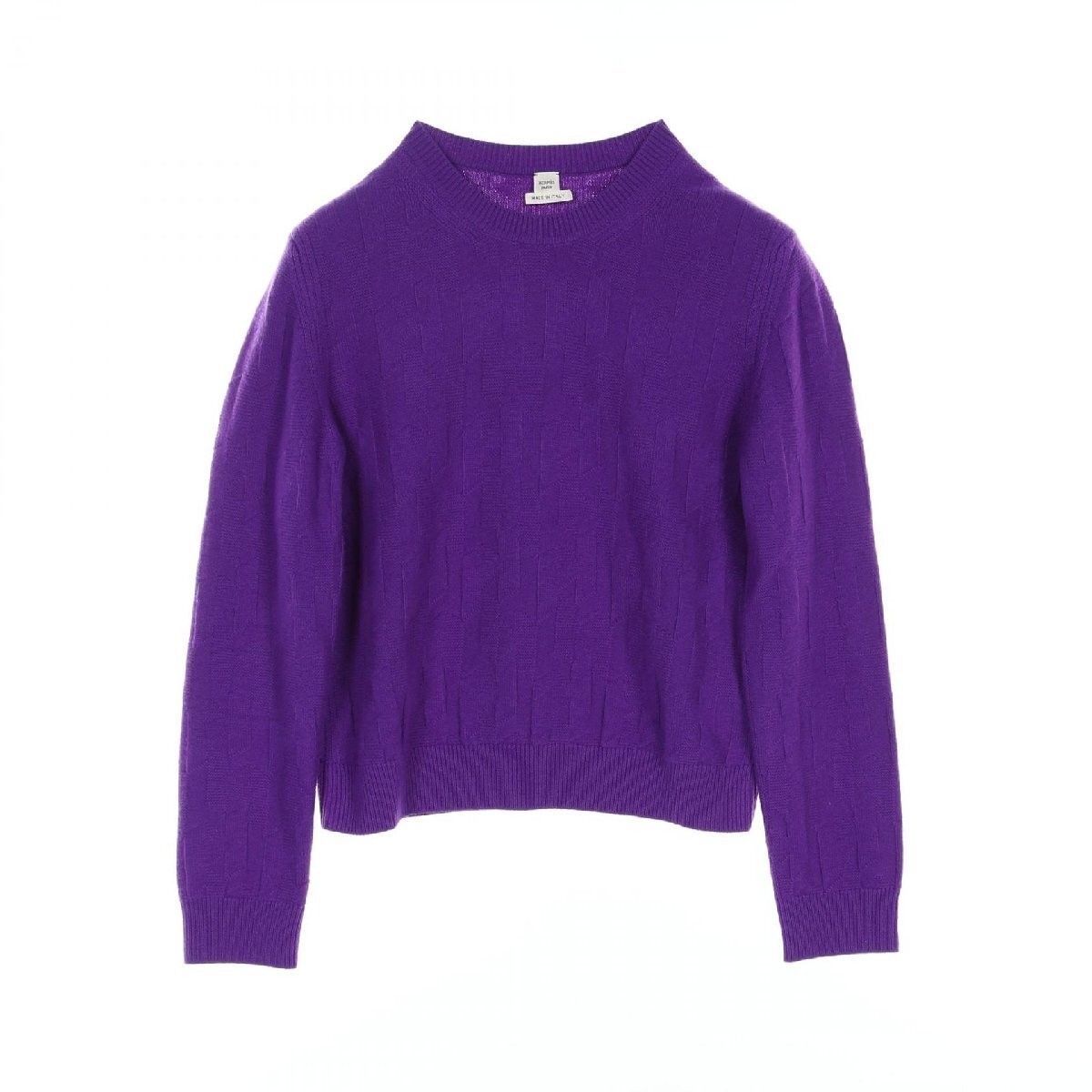 エルメス Hモチーフ ブランドオフ HERMES ウール ニット ウール 中古 レディース拍卖