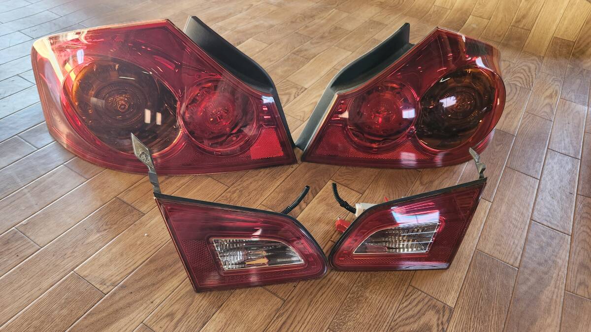 KAMD★H20 V36 日産スカイライン★純正★テールランプ左右★テールライト/370GT/DBA-KV36/タイプSP/NISSAN /部品取り車拍卖