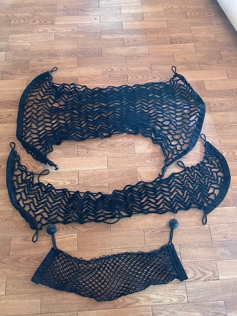 suME★H20 フォルクスワーゲン ニュービートル 後期★純正 ラゲッジネット3点セット★トランク/カーゴ/収納/EZ/9CBFS/VW/部品取り車拍卖