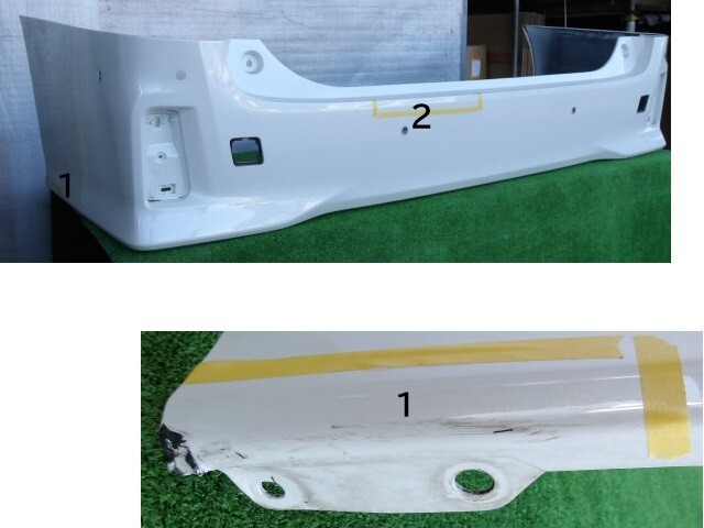 トヨタ/アルファード AGH30W 後期・エアロ用 リアバンパー 070 センサー穴6ヶ有 No.914733【品番 52159-58945-A0】拍卖