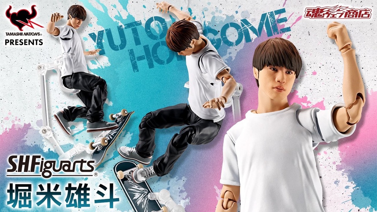 ★【S.H.Figuarts 堀米雄斗 フィギュア】yuto horigome スケートボード拍卖