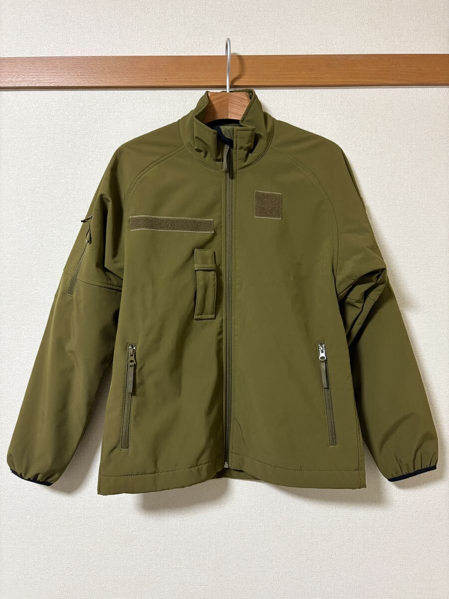 オランダ軍ソフトシェルJKT カーキグリーン sizeS拍卖