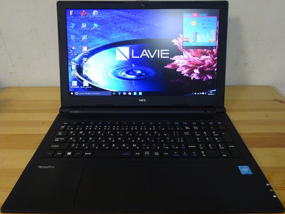NEC ノートパソコン VersaPro PC-VK16EEBGU/Cele 3855U 1.6GHz/4GB/500GB/中古特価良品拍卖