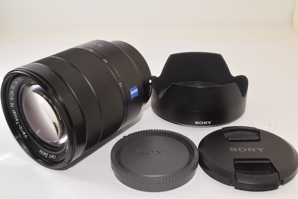★美品★ Sony ソニー Carl Zeiss Vario-Tessar FE 24-70mm F4 T* ZA OSS SEL2470Z 2502026拍卖