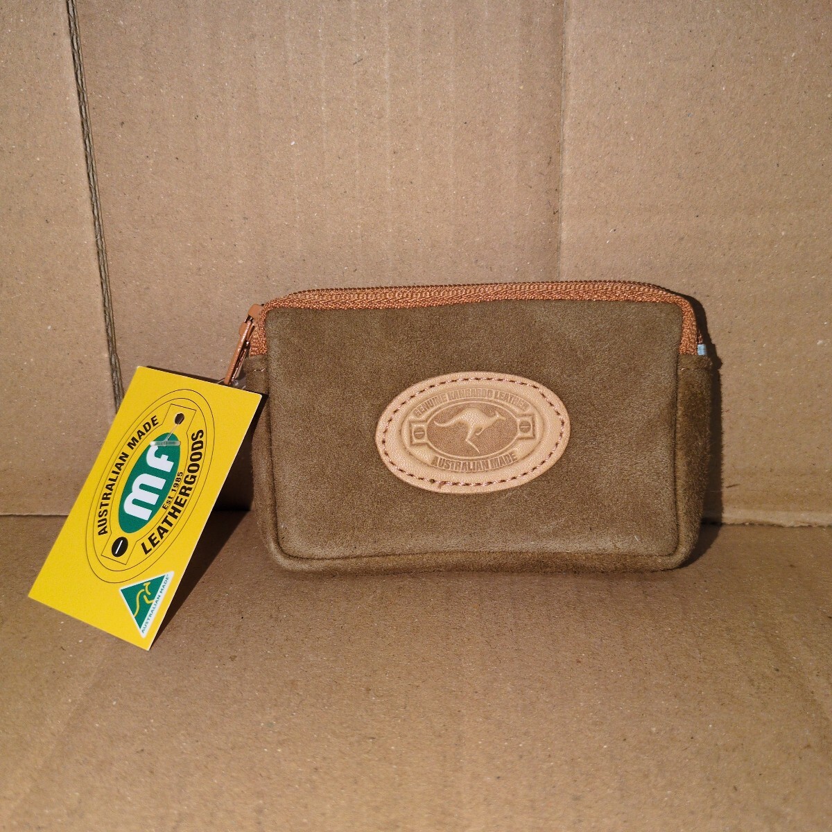 AUSTRALIAN MADE GENUINE KANGAROO LEATHER コインケース拍卖