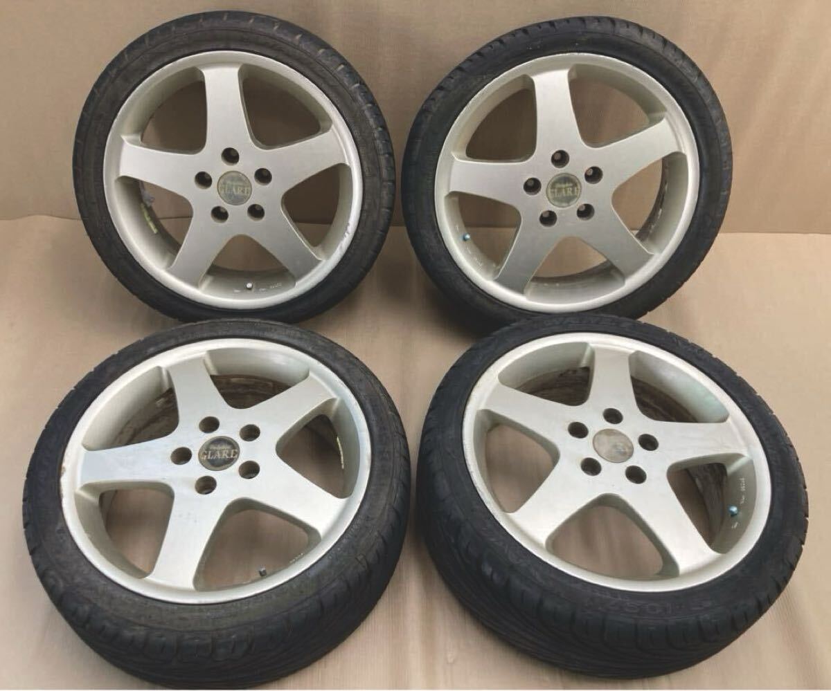 b管w210646-03 DB8 インテグラ Dolphin ドルフィン GLART グレア オリジナル アルミホイール 17インチ 7J PCD114.3 +48 5H ハブ径約70㎜拍卖