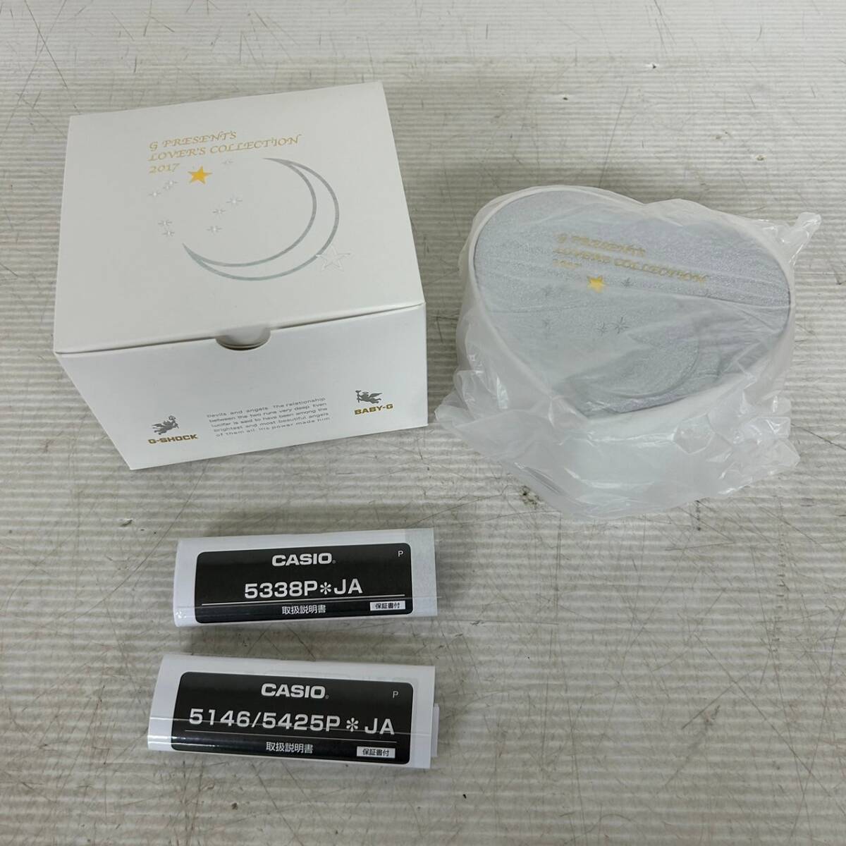 【未使用】CASIO G-SHOCK BABY-G LOV-17A-7AJR ラバーズコレクション ペアウォッチ プレゼント ホワイト 限定 カシオ Gショック Y0929拍卖