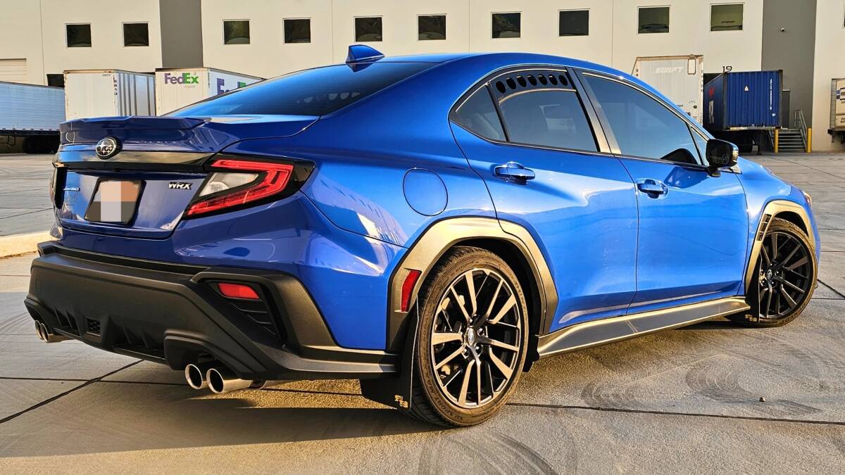 ★スバル WRX STI S4 VB リヤ ベンチレーション パネル ウィンドウ ベンチレーター FRP製 未塗裝 2PCS 2022-現行.☆拍卖