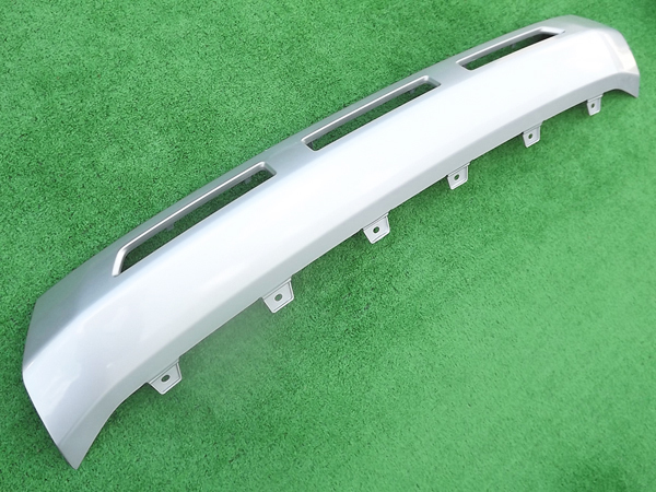 ☆後期,シルバー★デリカD:5 CV1Wフロントバンパーガーニッシュ★D5,ロア,アンダー下フィニッシャー,カバー,パネル,スキッドプレート銀Re:P拍卖