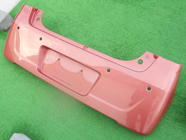 ☆微損,送料安,ピンクオレンジ★ワゴンRスマイルMX81S/MX91Sリアバンパー★純正,リヤバンパー,桃,橙★Re:P拍卖