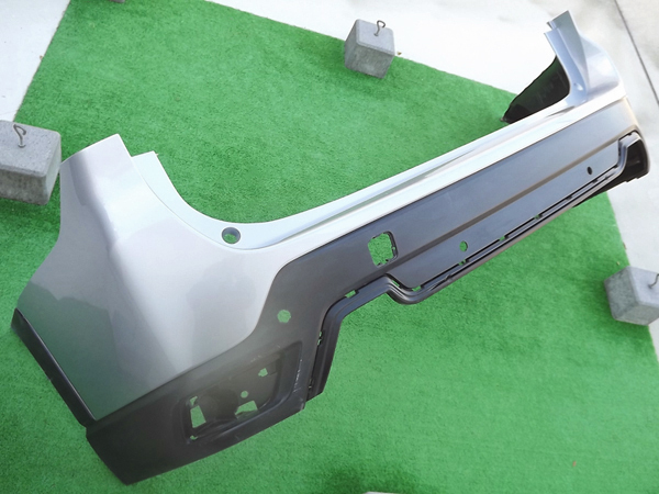 ★微傷,送料安,シルバー★フォレスターSK5/SK9/SKEリアバンパー★純正,リヤバンパー,銀★Re:P拍卖