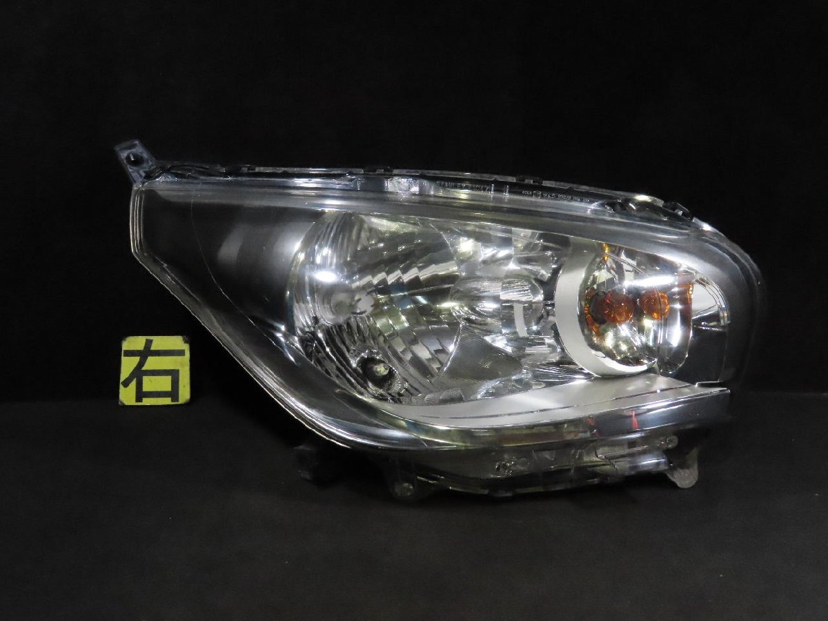 【即決! 即日発送可】デイズ DBA-B21W 社外 LED付 純正 ★割無 ヘッド ランプ ライト 右 レベ付 (スタンレー W1047) 中古 12743拍卖