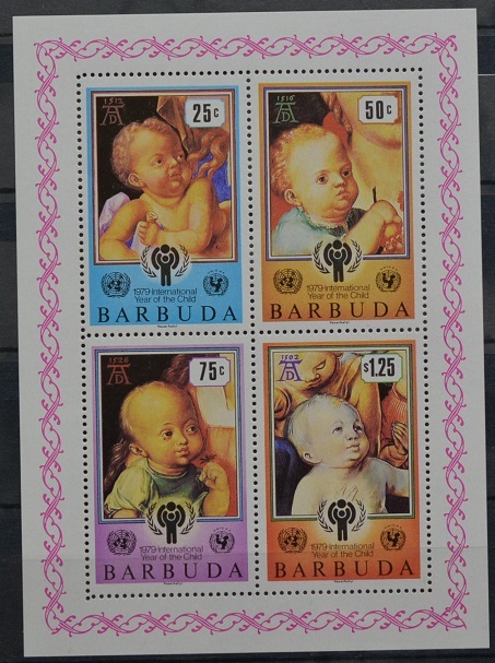 「TE170」バーブーダ切手 1979年 子供拍卖