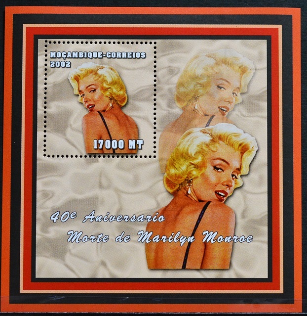 「TB94」モザンビーク切手 2002年 マリリンモンロー拍卖