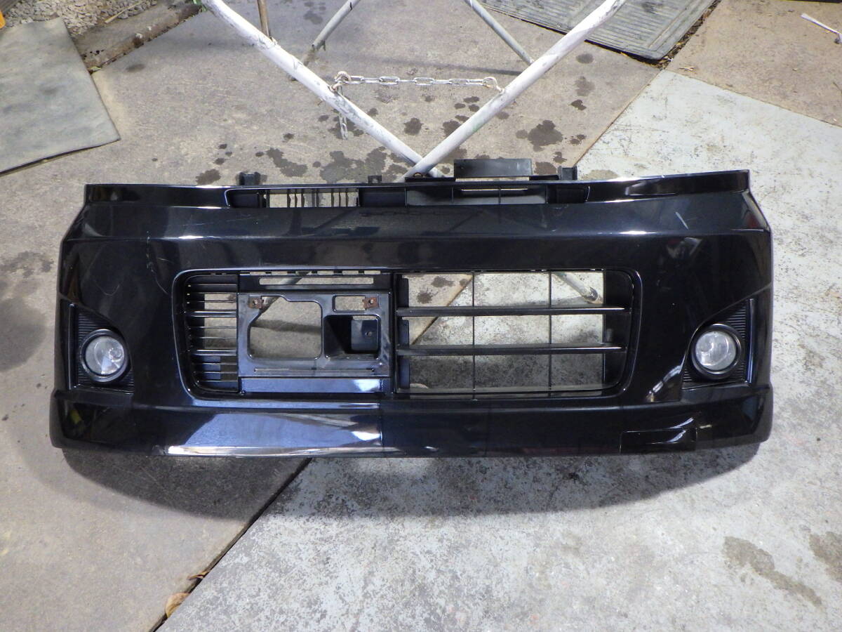 仮置C 即決! MH22S ワゴンR ZJ3 黒 フロントバンパー 71711-65K0拍卖