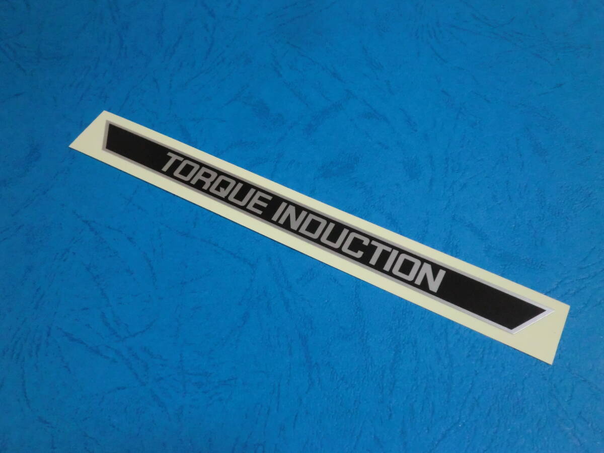 ★ヤマハ TORQUE INDUCTION エンブレム×1枚 ☆2/ RD125/RD250/RD350/RD400 サイドカバー ラベル トルクインダクション拍卖