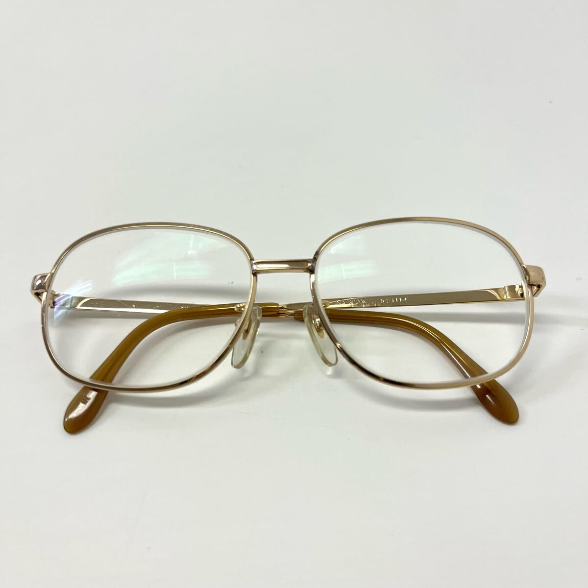 VINTAGE NEOC 20GP GP20K メガネ 眼鏡 ゴールド 度入り アイウェア 金張り メタルフレーム ヴィンテージ【レターパックプラス郵送可】#6拍卖