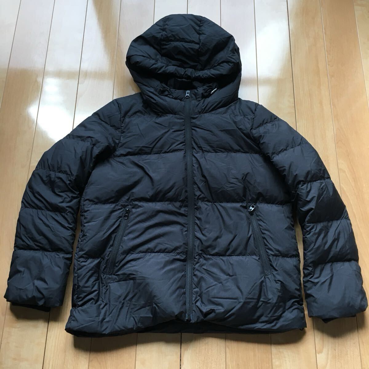 無印良品 ダウンジャケット 607-6-24 レディース L ブラック拍卖
