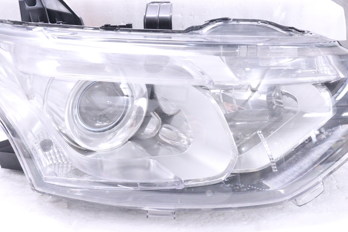 51-2133★前期 HID GF7W アウトランダー★右ヘッドライト MOBIS ECM921-22 打刻:4ER ユニット メッキ 純正★三菱 (DM)拍卖