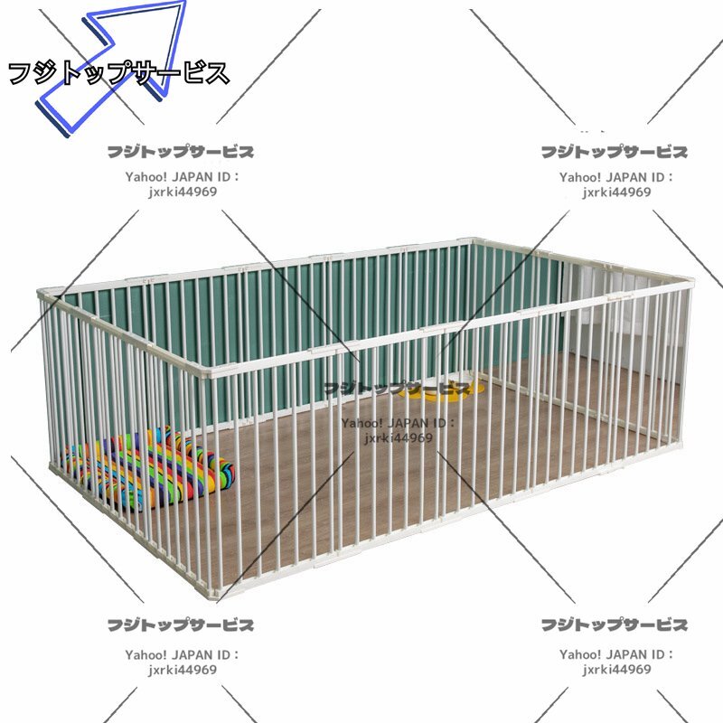 品質保証 ペットサークル 門構え 折りたたみ ペットゲージ 猫 犬 動物 屋外室内用 犬用 中型犬 大型 173*173cm拍卖