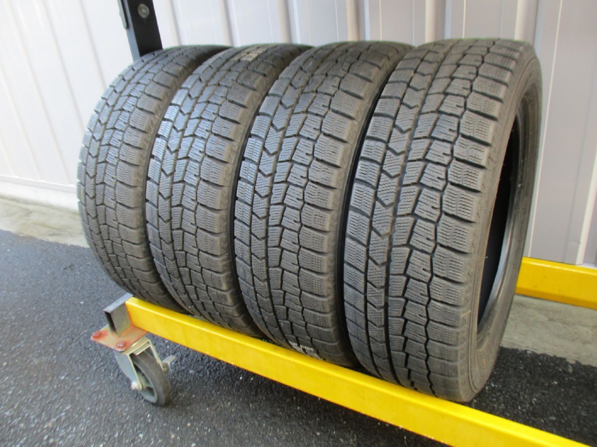 ★☆185/60R15 84Q ダンロップ WINTER MAXX WM02 スタッドレス 2020年製 4本 送料込 T49870110☆★インボイス領収書発行可能拍卖