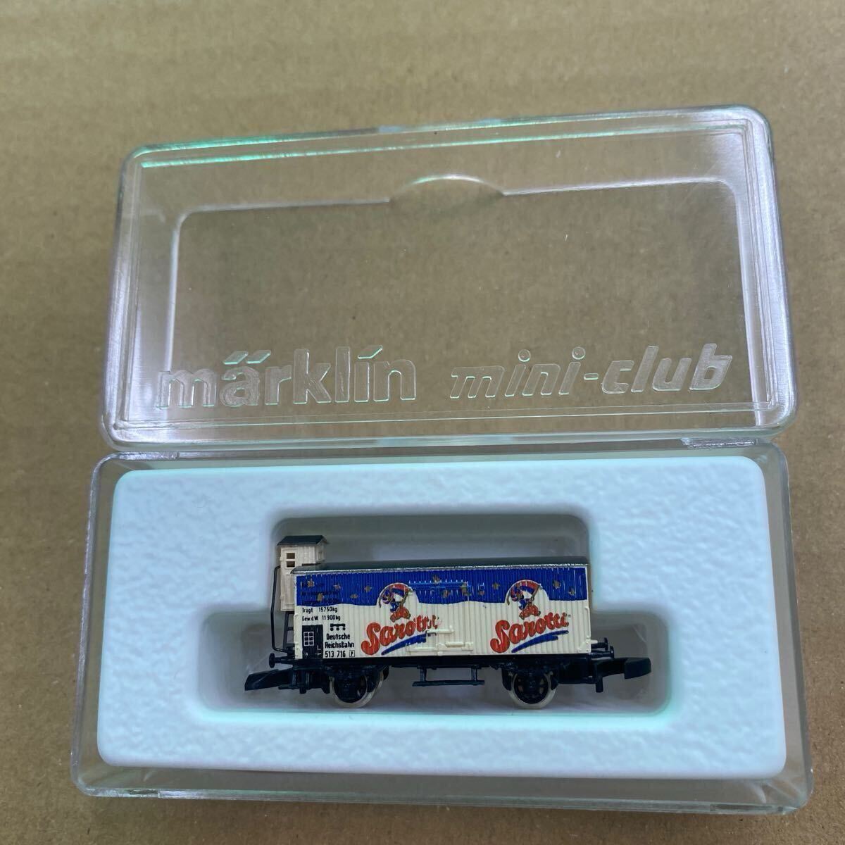 メルクリン Zゲージ 8661 Sarotti サロッティ チョコレート オリジナルパッケージ 貨車 mini-club marklin Marklin 鉄道模型拍卖